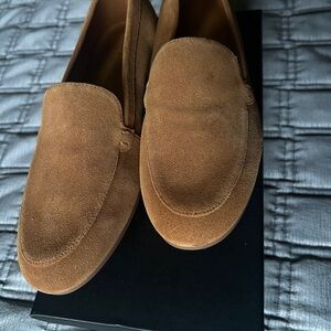 Marc Fisher Brown Suede Loafers